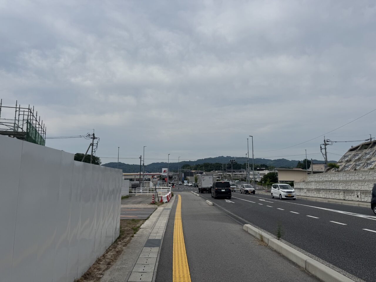 すき家古志原前道路
